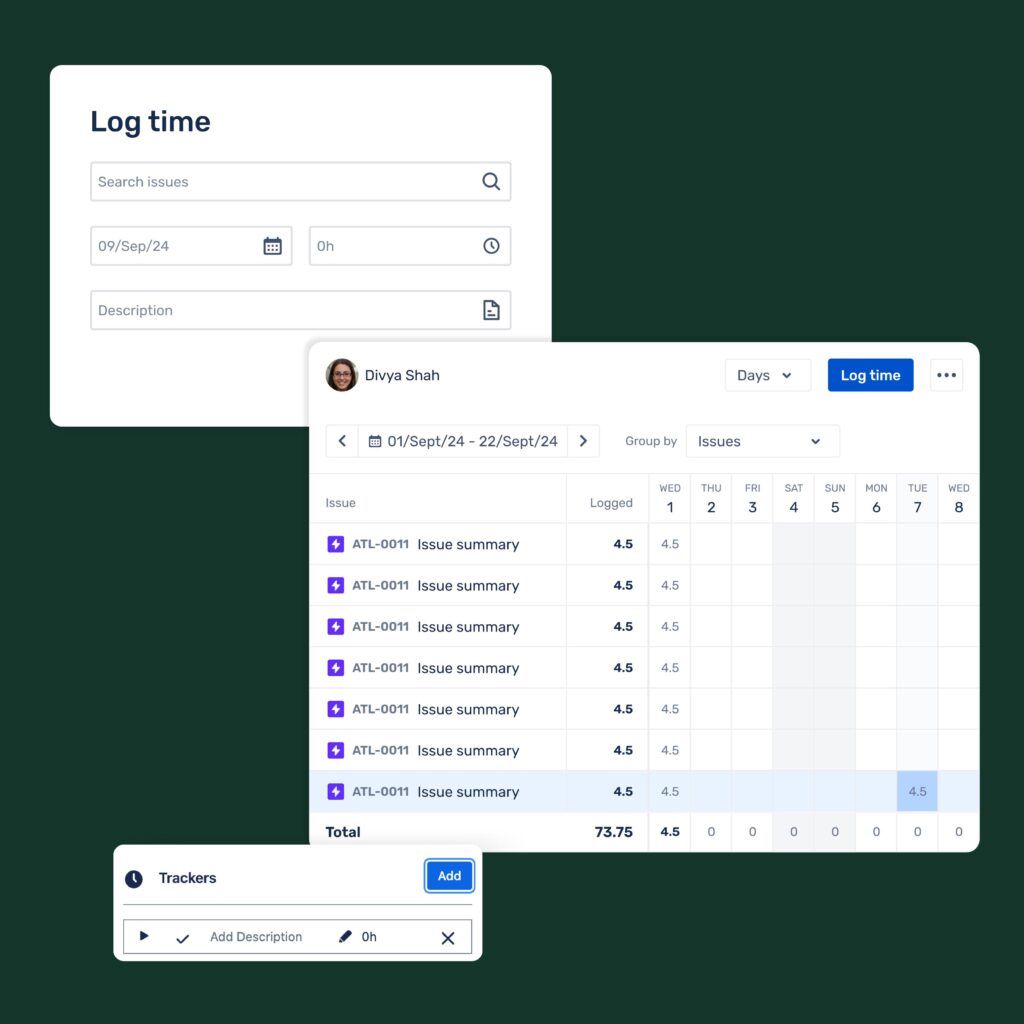 Gain complete visibility over your team’s time and productivity in Jira